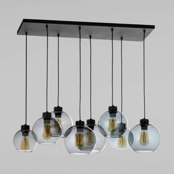 Подвесная люстра TK Lighting 4113 Cubus Graphite Подвесная люстра TK Lighting 4113 Cubus Graphite