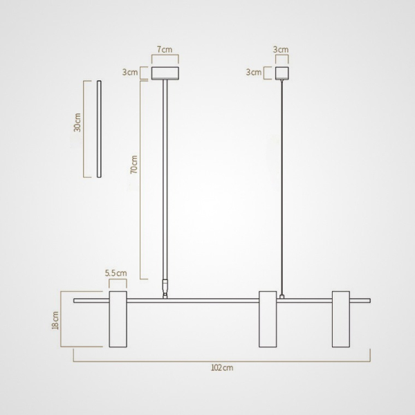 Подвесная люстра Imperium Loft Adis 140491-26