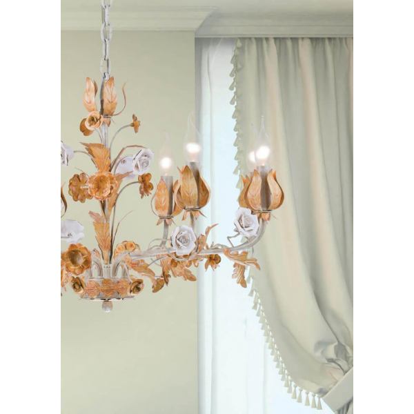 Подвесная люстра Arti Lampadari Contrada E 1.1.8 WO Подвесная люстра Arti Lampadari Contrada E 1.1.8 WO