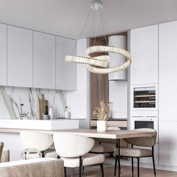 Подвесная светодиодная люстра Modelux Modestyle MS.9030.900 CR