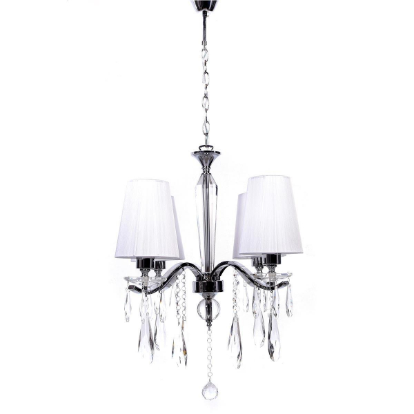 Подвесная люстра Lumina Deco Alessia LDP 1726-4 CHR Подвесная люстра Lumina Deco Alessia LDP 1726-4 CHR