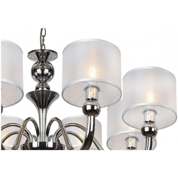 Подвесная люстра iLamp Spring RM1690/8CR Подвесная люстра iLamp Spring RM1690/8CR