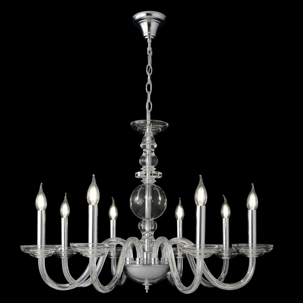 Подвесная люстра Crystal Lux ARABESQUE SP8 CHROME Подвесная люстра Crystal Lux ARABESQUE SP8 CHROME