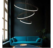 Люстра подвесная Alfa Light F0424-14 400+600+800mm bk