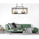 Подвесная люстра Lumina Deco Waldorf LDP 1140-8 BK+MD