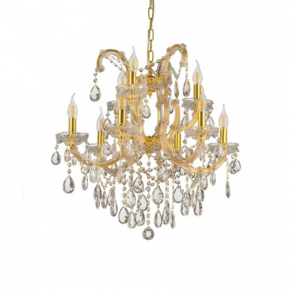 Подвесная люстра Lumina Deco Eliza LDP 7030-6+3 GD Подвесная люстра Lumina Deco Eliza LDP 7030-6+3 GD