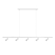 Подвесная светодиодная люстра Loft IT Sign 10260/5 White