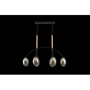 Люстра подвесная Alfa Light F3524-42 Grey G9*6