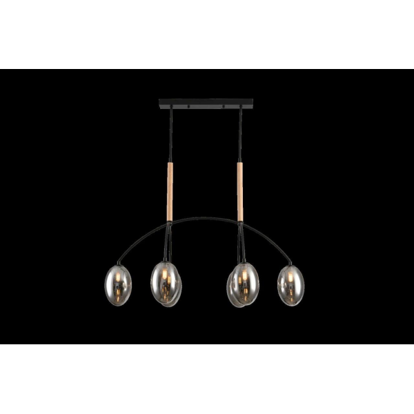 Люстра подвесная Alfa Light F3524-42 Grey G9*6