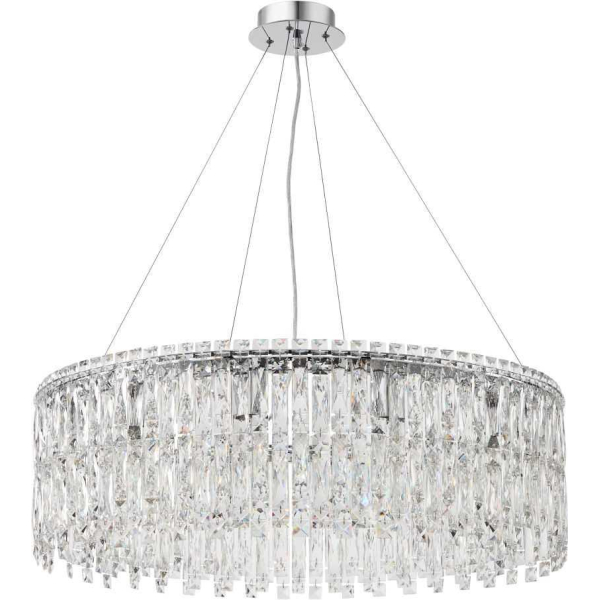 Люстра подвесная хрустальная 2173/09/12P Stilfort, серия Santorini