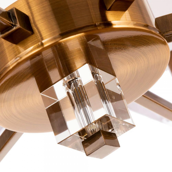 Подвесная люстра Arte Lamp North A5896LM-6PB Подвесная люстра Arte Lamp North A5896LM-6PB