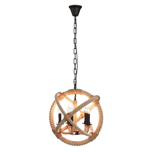 Подвесная люстра Loft IT Rope Loft1194-5 Подвесная люстра Loft IT Rope Loft1194-5