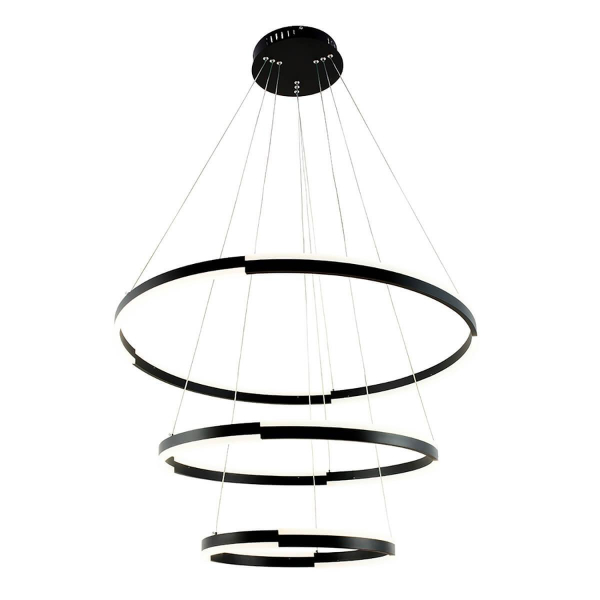 Подвесная светодиодная люстра Arte Lamp Alfie A2180SP-60BK Подвесная светодиодная люстра Arte Lamp Alfie A2180SP-60BK