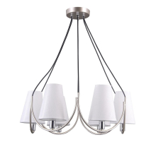 Подвесная люстра Gerhort G11019/6CPSL+BK WT