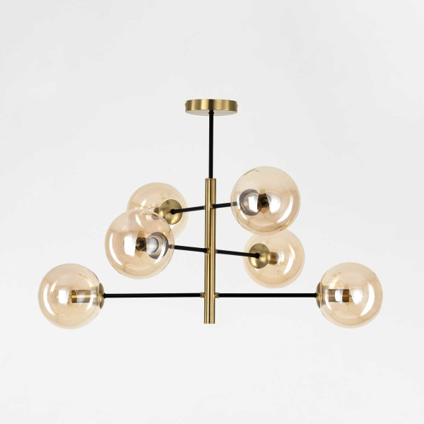 Люстра Citilux Лорен бронза CL146263