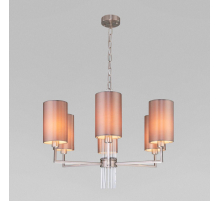 Подвесная люстра Eurosvet Soffio 60134/6 никель