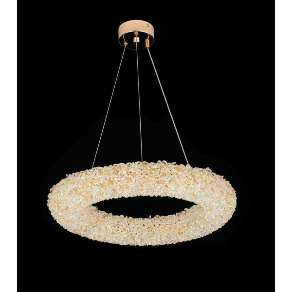 Люстра подвесная Alfa Light F4024-43 500mm SDG LED