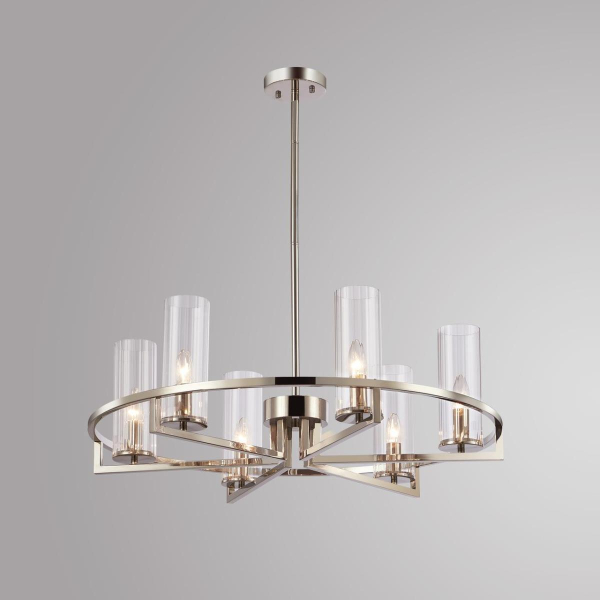 Люстра подвесная Alfa Light F3024-20 CHROME