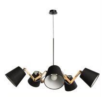 Подвесная люстра Arte Lamp Pinoccio A5700LM-5BK