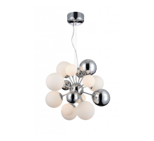 Подвесная люстра Lumina Deco Galaksida LDP 8565-10/16 CHR+GY