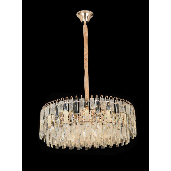 Люстра подвесная Alfa Light F4024-31 750mm SDG E14x16