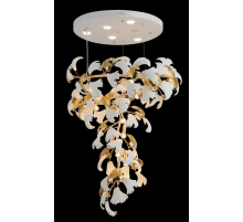 Люстра подвесная Alfa Light F2924-14 D700*H1200 E14*11 GD