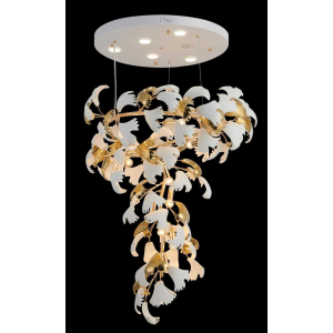 Люстра подвесная Alfa Light F2924-14 D700*H1200 E14*11 GD