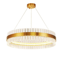 Подвесная светодиодная люстра Elvan LU-112-400-76W-Gl