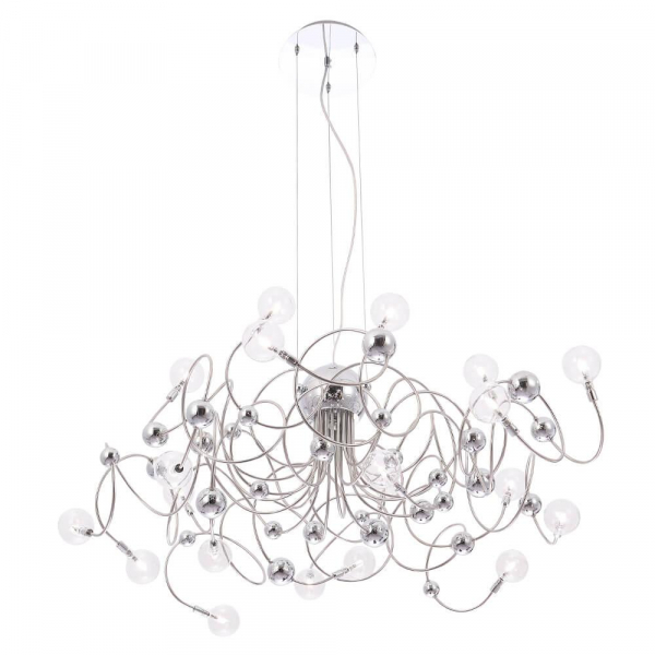 Подвесная люстра Crystal Lux Medusa SP20 Chrome Подвесная люстра Crystal Lux Medusa SP20 Chrome