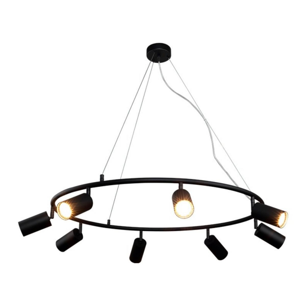 Подвесная люстра Crystal Lux CLT 015C8 D800 BL Подвесная люстра Crystal Lux CLT 015C8 D800 BL