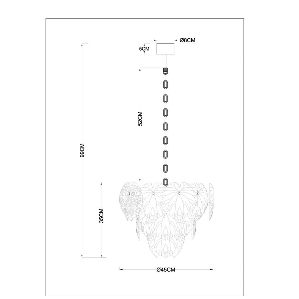 Подвесная люстра Arte Lamp Kapri A4078LM-6GO Подвесная люстра Arte Lamp Kapri A4078LM-6GO