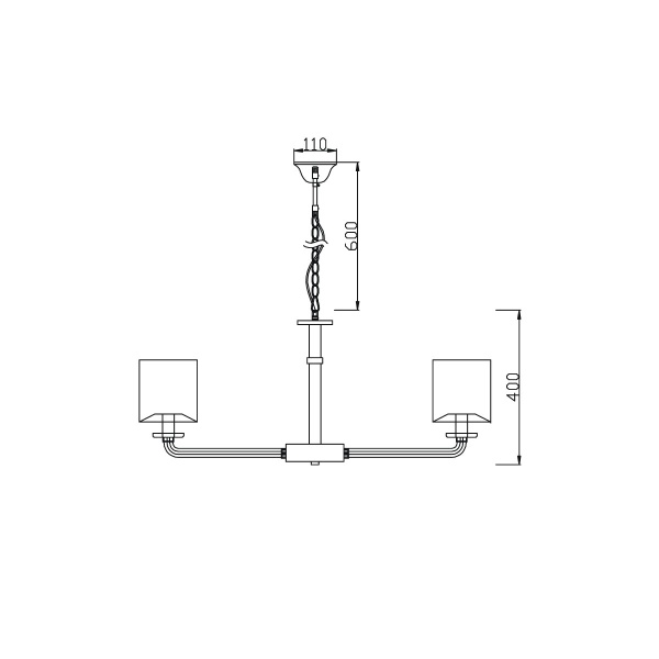 Подвесная люстра Vele Luce Princess VL1753L08