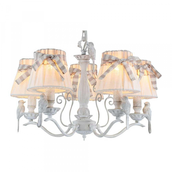 Подвесная люстра Maytoni Bird ARM013-05-W Подвесная люстра Maytoni Bird ARM013-05-W
