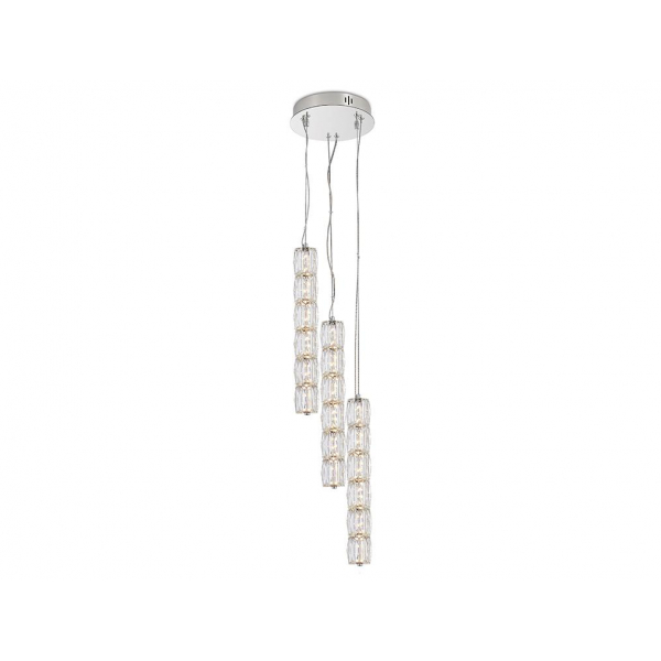 Подвесная светодиодная люстра Newport Compositions S8240_094CH Подвесная светодиодная люстра Newport Compositions S8240_094CH