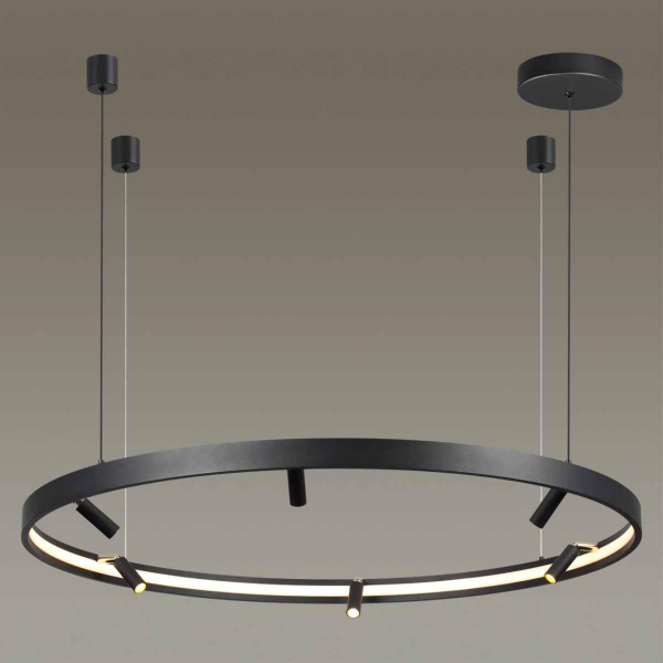 Подвесная светодиодная люстра Odeon Light Hightech Fonda 4317/93L Подвесная светодиодная люстра Odeon Light Hightech Fonda 4317/93L
