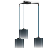 Подвесная люстра 33 Идеи PND.113.03.17.024.BL-S.21.BU