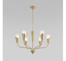 Подвесная люстра Eurosvet Rhyton 60167/6 латунь