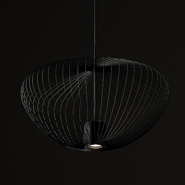 Подвесная люстра Nowodvorski Pumpkin M Umbra Gray 11245