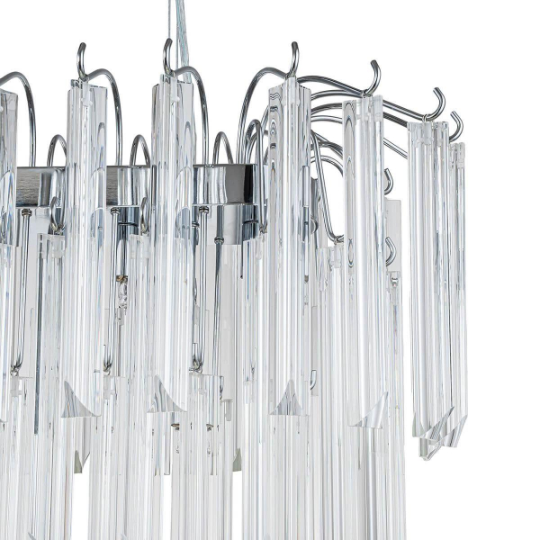Подвесная люстра Indigo Lastrone 12035/13PL Chrome V000423 Подвесная люстра Indigo Lastrone 12035/13PL Chrome V000423
