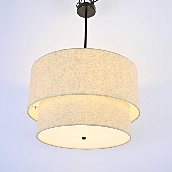 Подвесная люстра Imperium Loft Two-Tier Round 75148-22