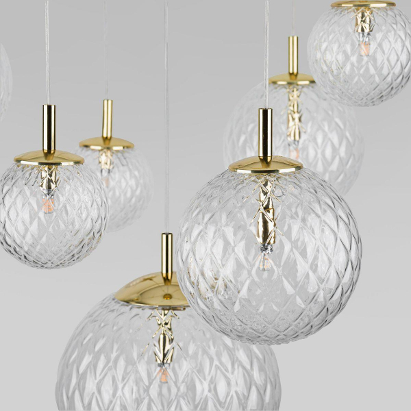 Подвесная люстра TK Lighting 4608 Cadix Gold Подвесная люстра TK Lighting 4608 Cadix Gold