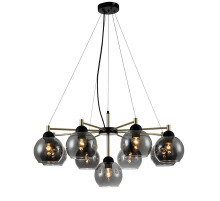 Подвесная люстра Indigo Grappoli 11029/9P Black V000217