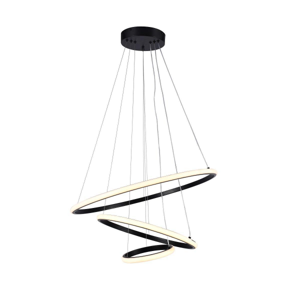 Подвесная светодиодная люстра Toplight Charissa TL1630H-LEBK Подвесная светодиодная люстра Toplight Charissa TL1630H-LEBK