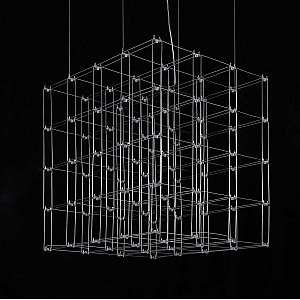 Подвесная люстра Imperium Loft Quasar Cosmos Square Led Pendant Light 80/80/80 252288-22