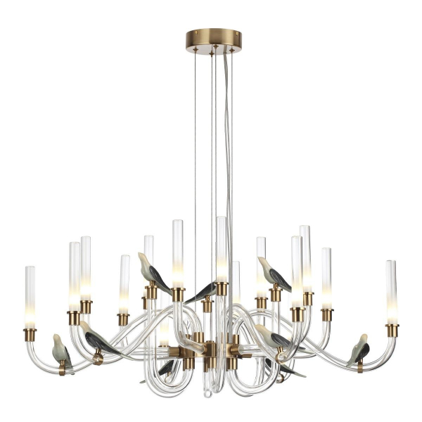 Подвесная светодиодная люстра Odeon Light L-Vision Lark 5431/37L Подвесная светодиодная люстра Odeon Light L-Vision Lark 5431/37L