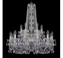 Подвесная люстра Bohemia Ivele 1402/12+6/240/h-75 G