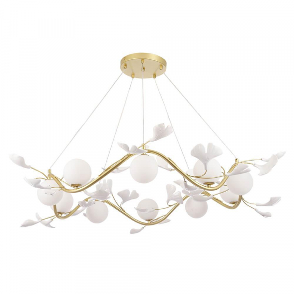 Подвесная люстра Crystal Lux Colibri SP10 Gold Подвесная люстра Crystal Lux Colibri SP10 Gold