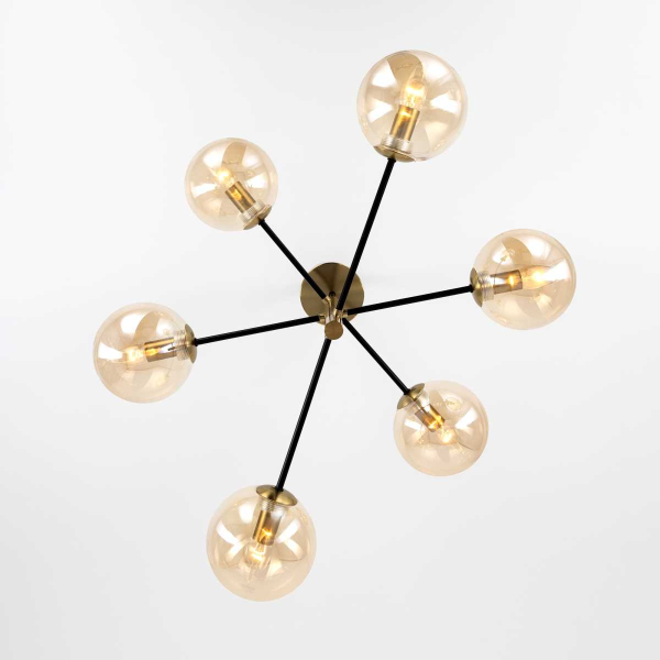 Люстра Citilux Лорен бронза CL146263