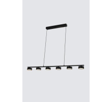 Люстра подвесная Alfa Light F3924-05 black 55W 120*10*H 120