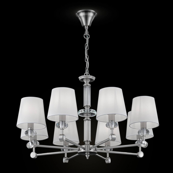 Подвесная люстра Maytoni Riverside MOD018PL-08CH Подвесная люстра Maytoni Riverside MOD018PL-08CH